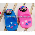 2014 new type jelly rubber shoes pet toy